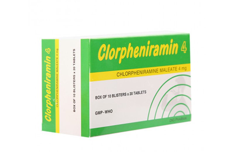 clorpheniramin chua di ung