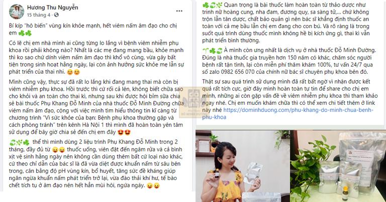 phu khang do minh feedback huong moon