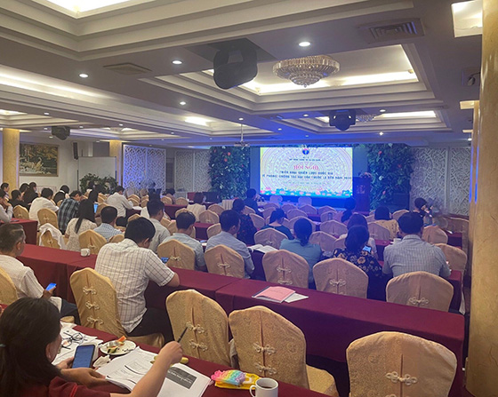 Hội nghị phổ biến Chiến lược quốc gia về phòng, chống tác hại của thuốc lá đến năm 2030 tại thành phố Hồ Chí Minh ngày 16/6/2023.