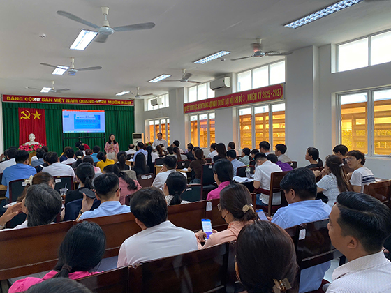 Toàn cảnh lớp tập huấn