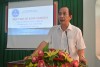 Ông Phạm Phú Trường Giang, Phó Giám đốc Sở Y tế TP Cần Thơ phát biểu tại hội nghị.