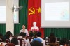BS.CKI Trần Thị Thu Hồng, Trưởng khoa Sức khỏe sinh sản, CDC Cần Thơ đã triển khai các nội dung về chăm sóc sức khỏe sinh sản cho vị thành niên, thanh niên.