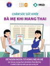 Chăm sóc sức khỏe bà mẹ khi mang thai