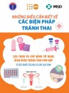 Những điều cần biết về các biện pháp tránh thai