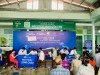 Hơn 300 người dân Thạnh Quới được khám bệnh, cấp thuốc miễn phí và được tặng quà.